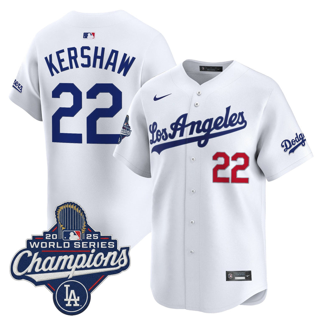 Men's Dodgers 2026 Vapor Premier Limited Jersey - World Series Champions Edition - All Stitched