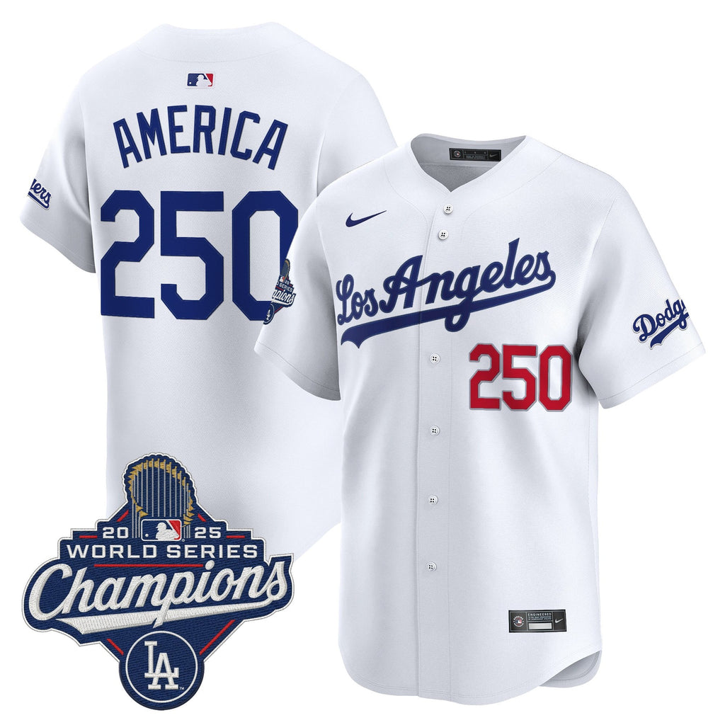 Men's Dodgers 2026 Vapor Premier Limited Jersey - World Series Champions Edition - All Stitched
