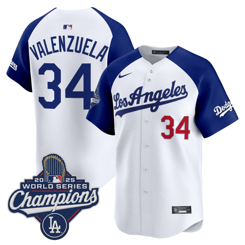 Men's Dodgers 2026 Vapor Premier Limited Jersey - World Series Champions Edition - All Stitched
