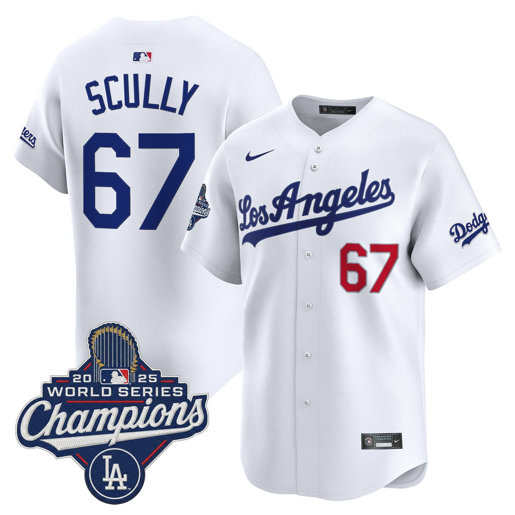 Men's Dodgers 2026 Vapor Premier Limited Jersey - World Series Champions Edition - All Stitched