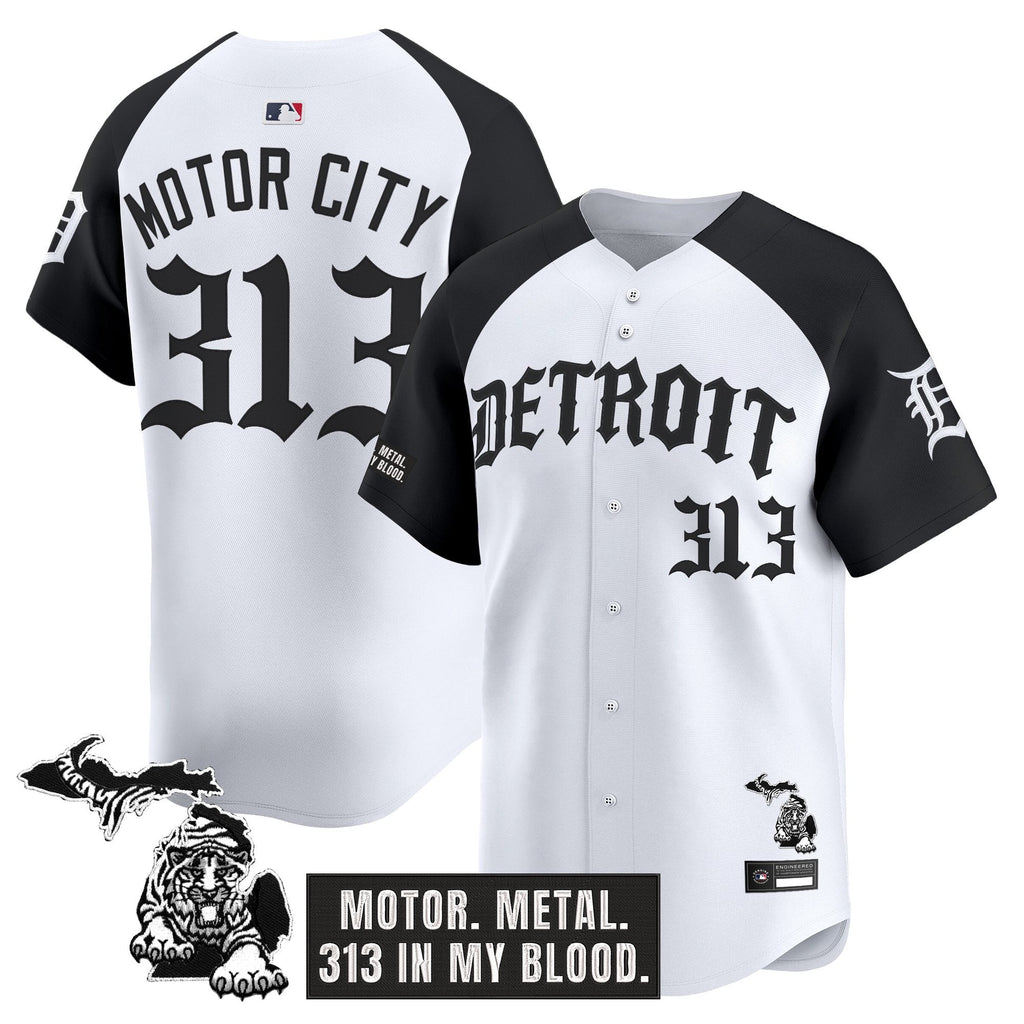 Men's Detroit Tigers 'Old English Edition' Vapor Premier Limited Jersey - All Stitched
