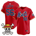 Men's New York Mets x One Piece Vapor Premier Limited Jersey - Stitched