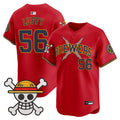 Men's Milwaukee Brewers x One Piece Vapor Premier Limited Jersey - Stitched