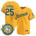 Men's Athletics 'Sacramento Edition' Vapor Premier Limited Jersey - 125th Anniversary Patch - All Stitched
