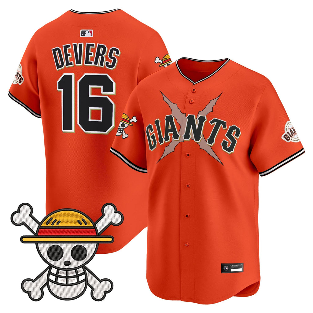 Men's San Francisco Giants x One Piece Vapor Premier Limited Jersey - Stitched