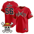 Men's San Francisco Giants x One Piece Vapor Premier Limited Jersey - Stitched