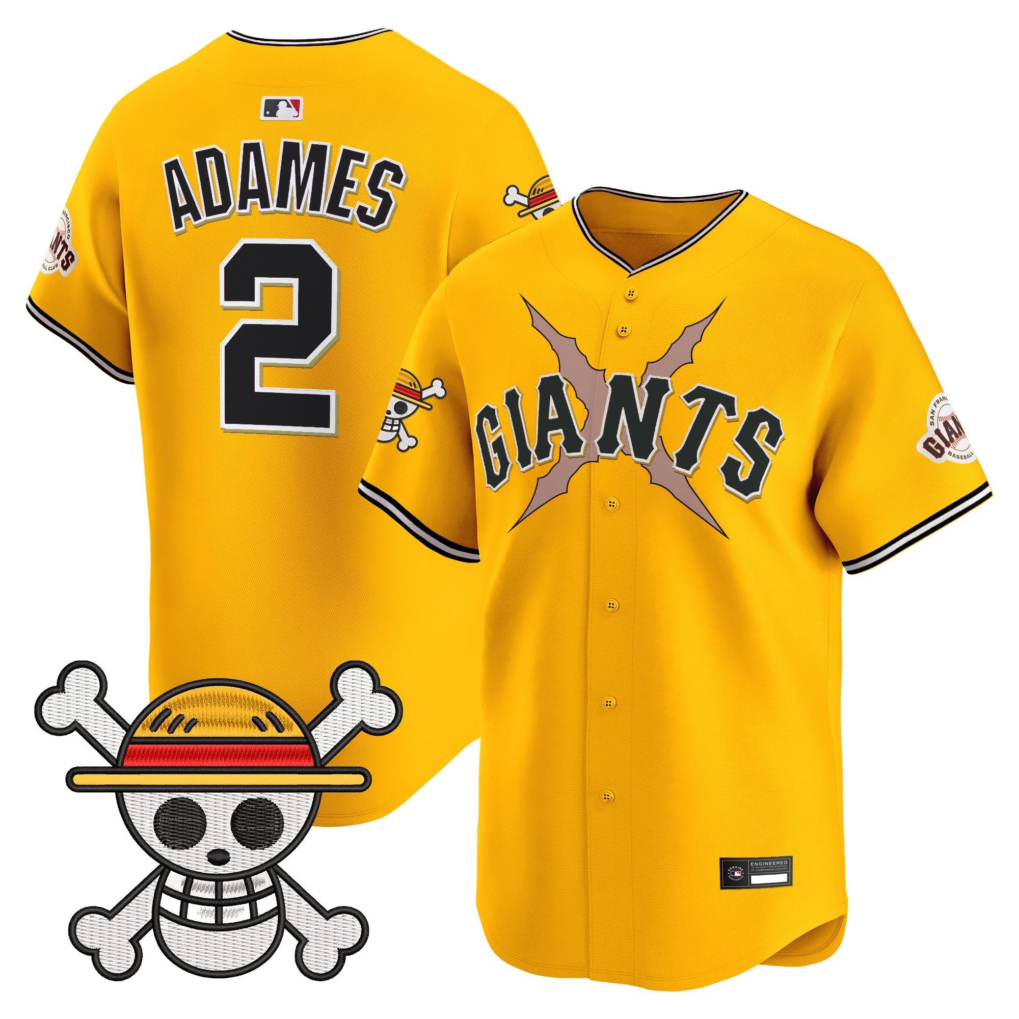 Men's San Francisco Giants x One Piece Vapor Premier Limited Jersey - Stitched