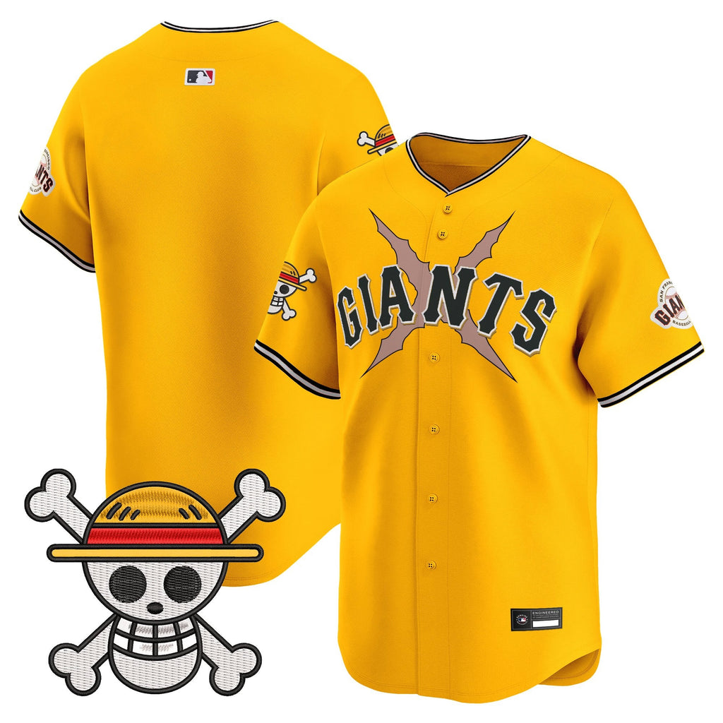 Men's San Francisco Giants x One Piece Vapor Premier Limited Jersey - Stitched