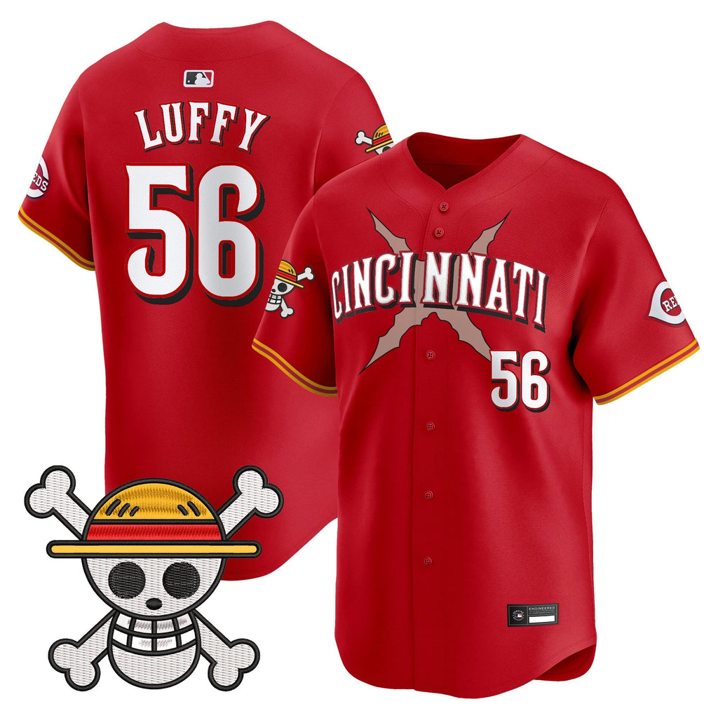 Men's Cincinnati Reds x One Piece Vapor Premier Limited Jersey - Stitched