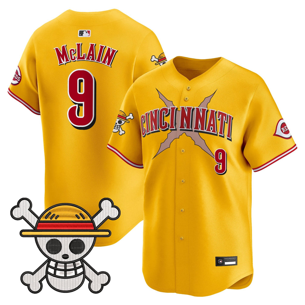 Men's Cincinnati Reds x One Piece Vapor Premier Limited Jersey - Stitched