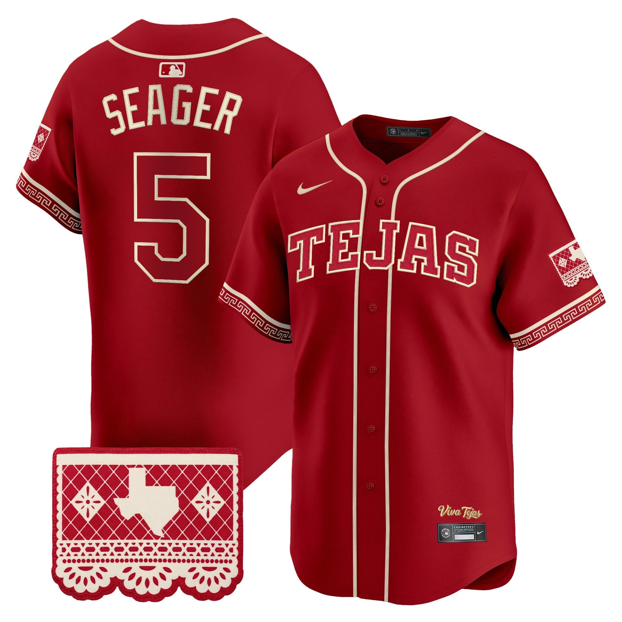 Men's Texas Rangers 2026 City Connect Vapor Premier Limited Jersey - All Stitched