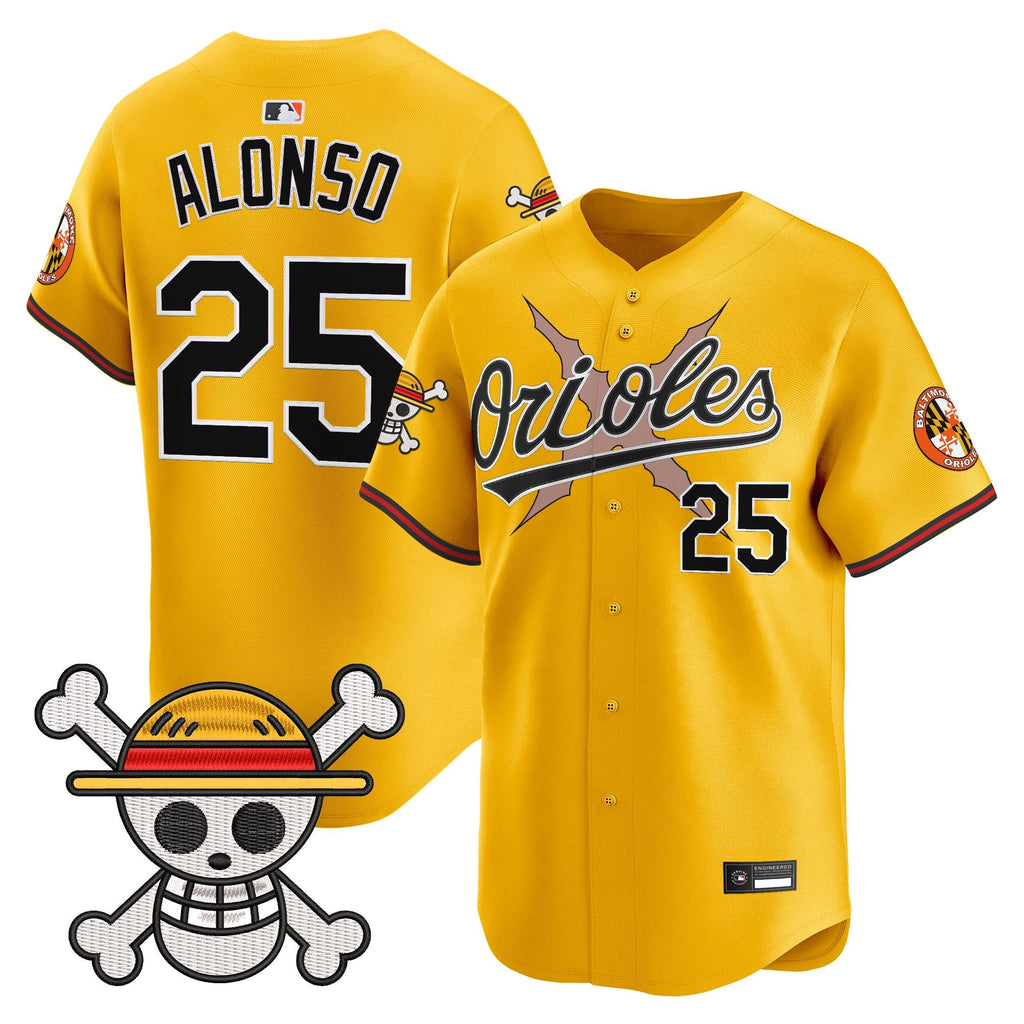 Men's Baltimore Orioles x One Piece Vapor Premier Limited Jersey - Stitched