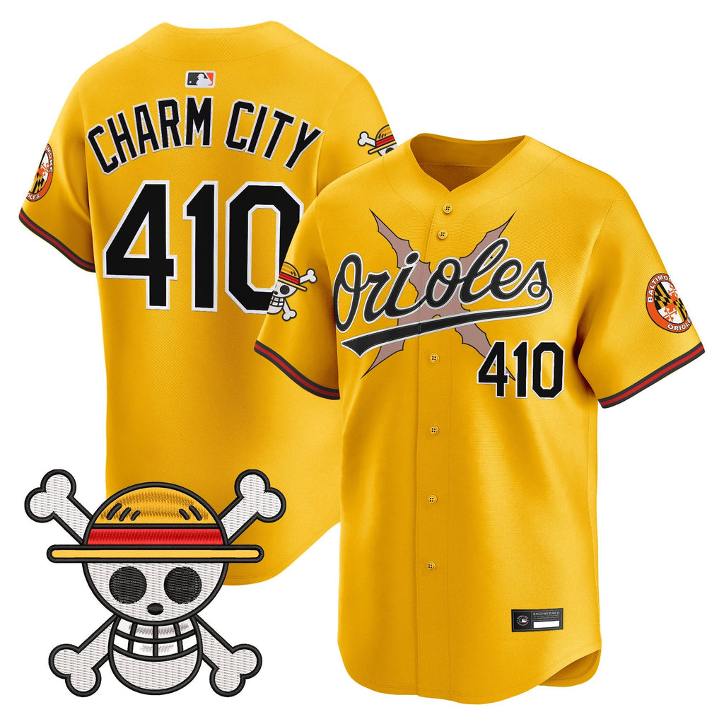 Men's Baltimore Orioles x One Piece Vapor Premier Limited Jersey - Stitched