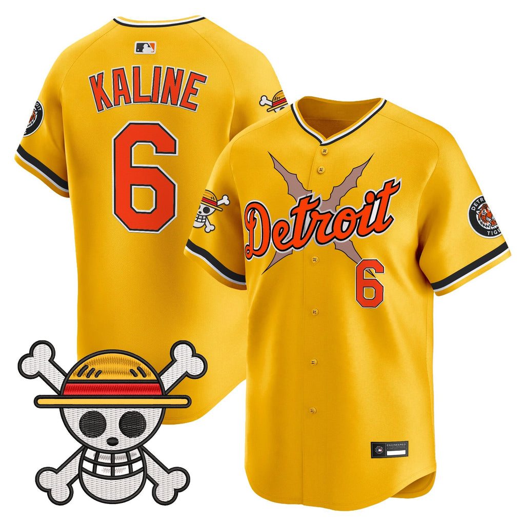 Men's Detroit Tigers x One Piece Vapor Premier Limited Jersey - Stitched