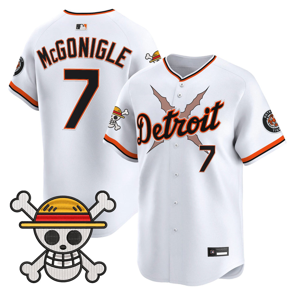 Men's Detroit Tigers x One Piece Vapor Premier Limited Jersey - Stitched
