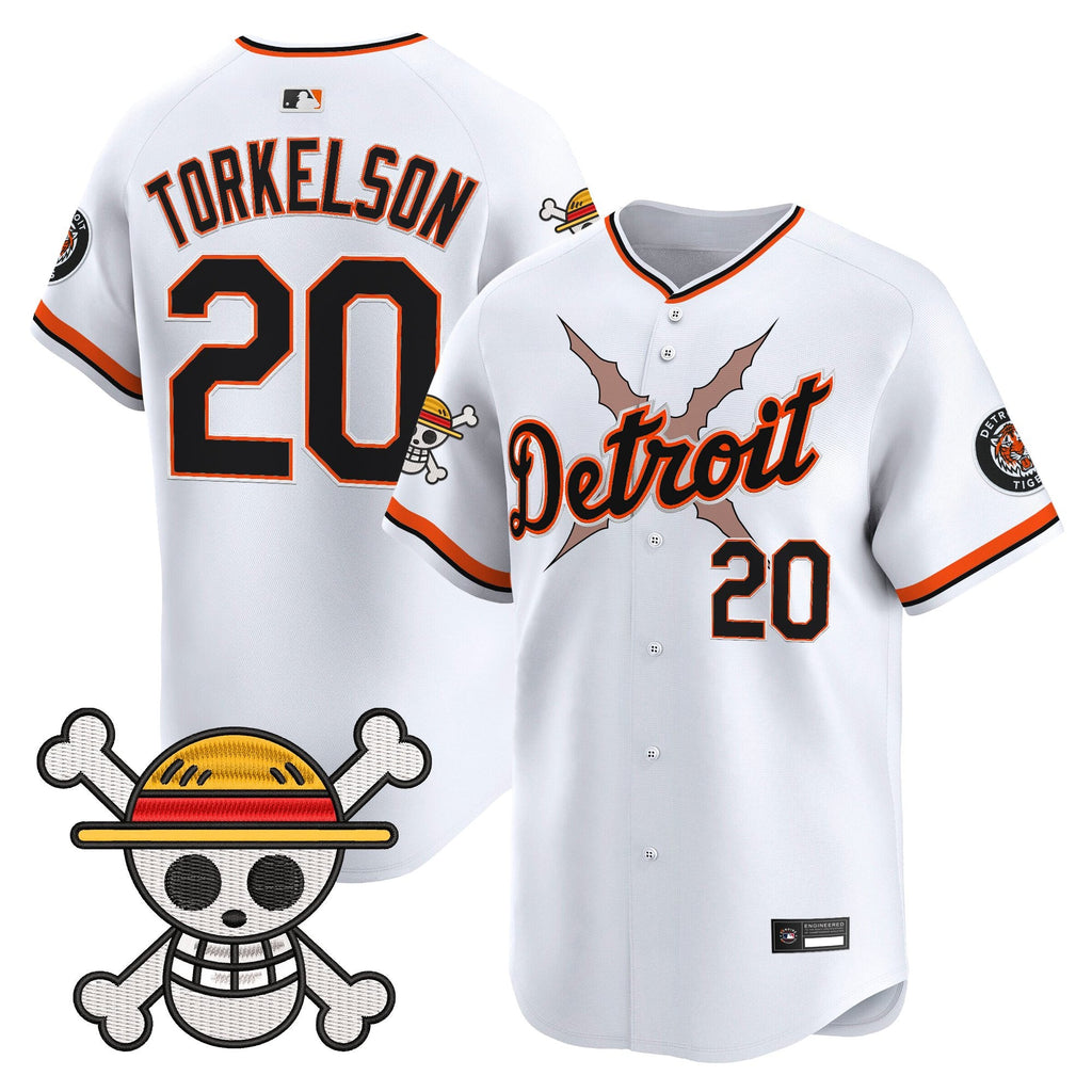 Men's Detroit Tigers x One Piece Vapor Premier Limited Jersey - Stitched