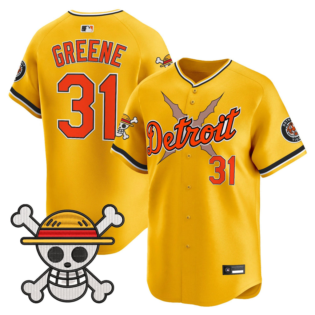 Men's Detroit Tigers x One Piece Vapor Premier Limited Jersey - Stitched