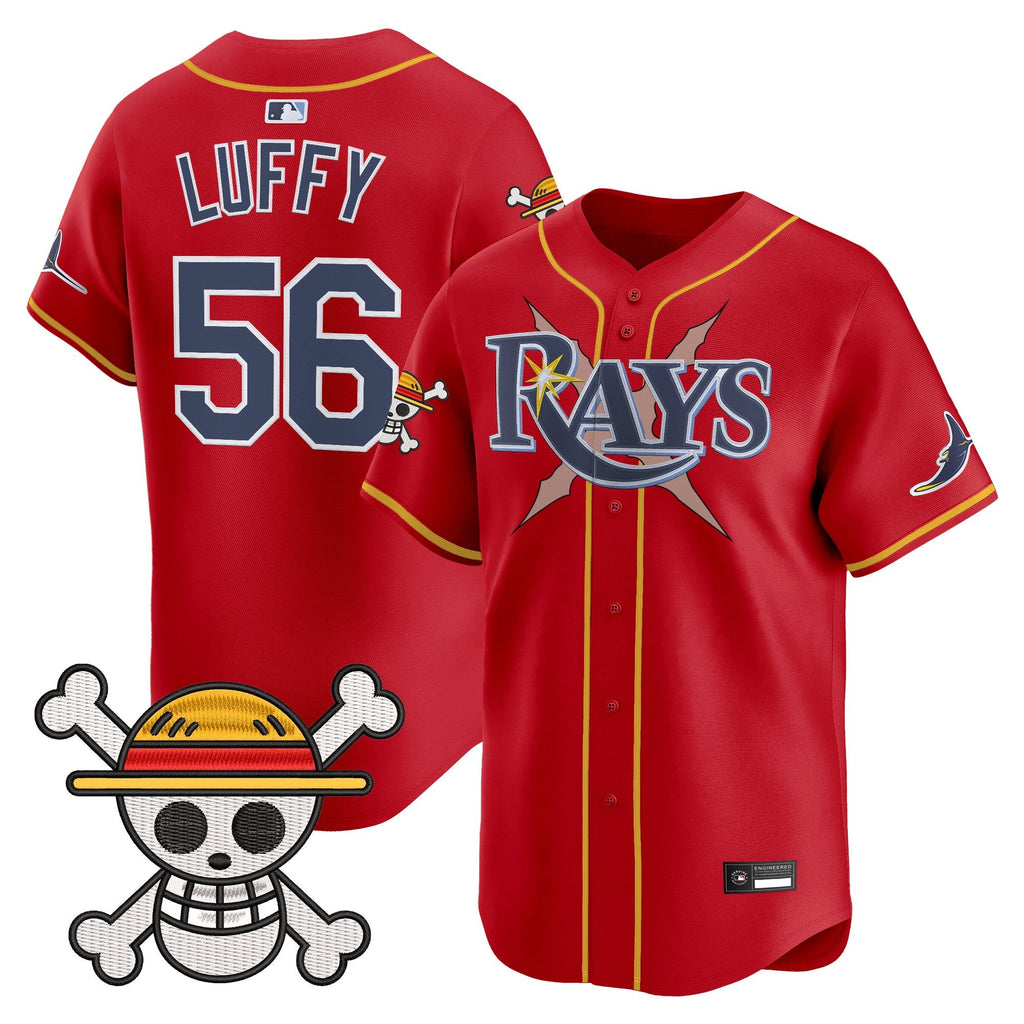 Men's Tampa Bay Rays x One Piece Vapor Premier Limited Jersey - Stitched