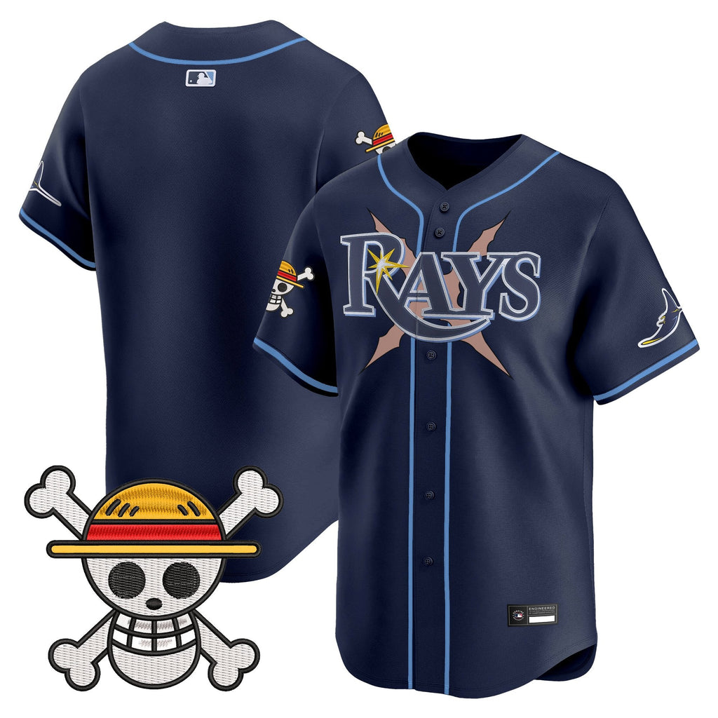 Men's Tampa Bay Rays x One Piece Vapor Premier Limited Jersey - Stitched