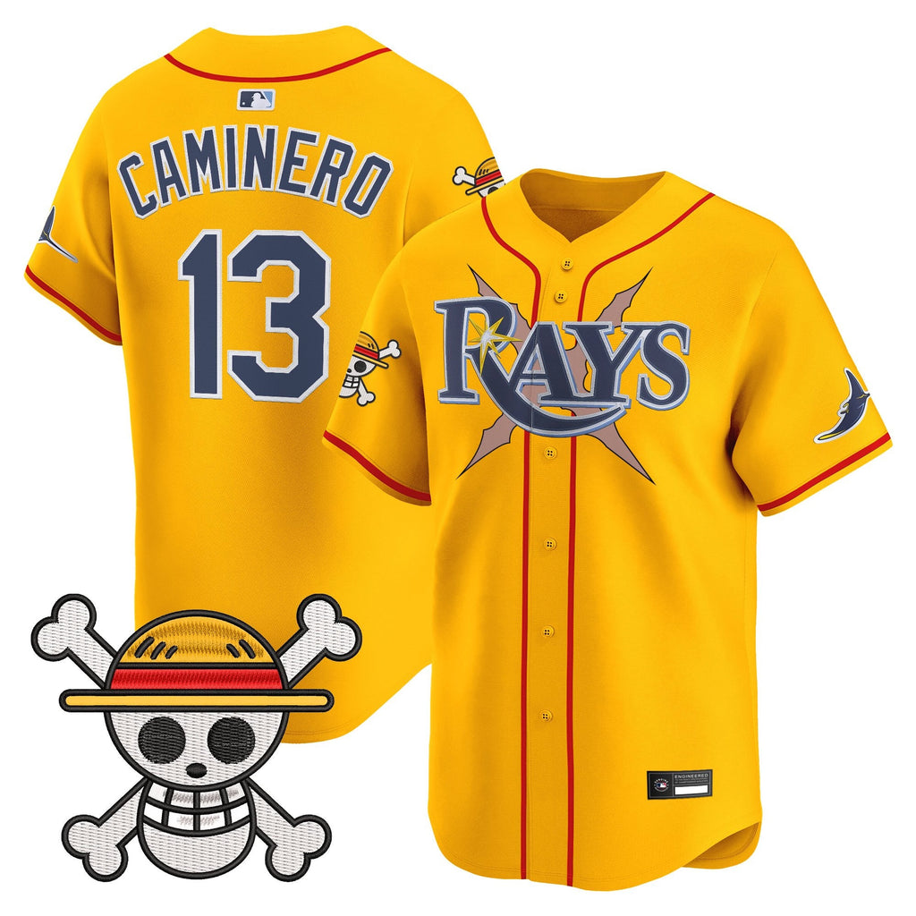 Men's Tampa Bay Rays x One Piece Vapor Premier Limited Jersey - Stitched