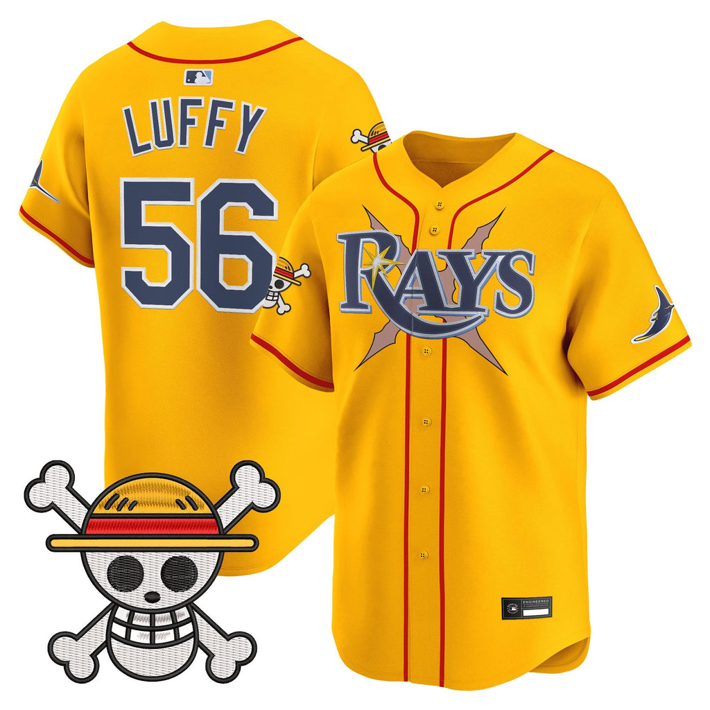 Men's Tampa Bay Rays x One Piece Vapor Premier Limited Jersey - Stitched