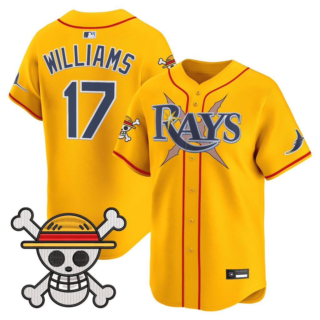 Men's Tampa Bay Rays x One Piece Vapor Premier Limited Jersey - Stitched