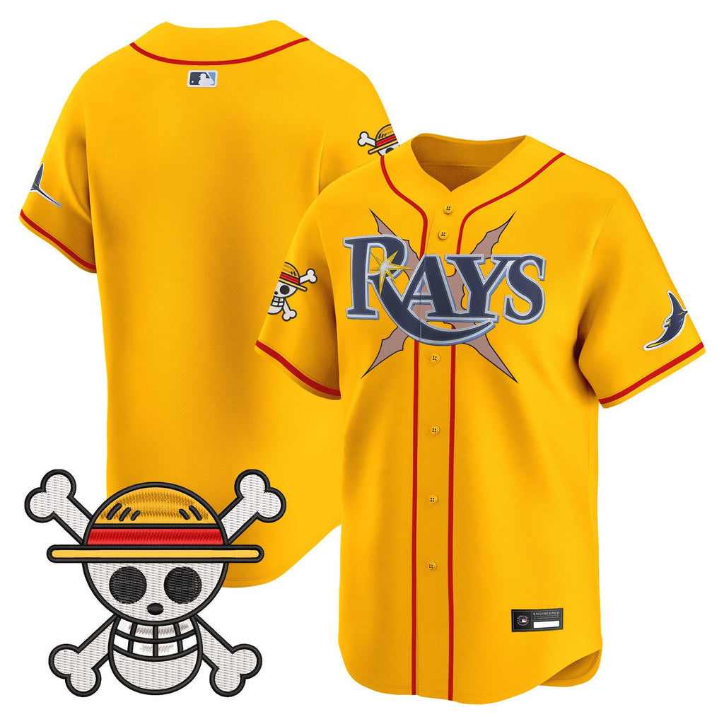 Men's Tampa Bay Rays x One Piece Vapor Premier Limited Jersey - Stitched