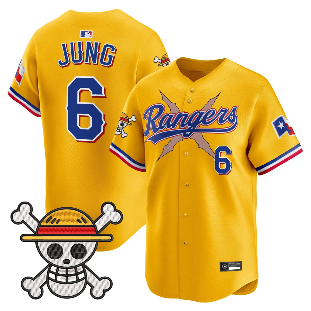 Men's Texas Rangers x One Piece Vapor Premier Limited Jersey - Stitched