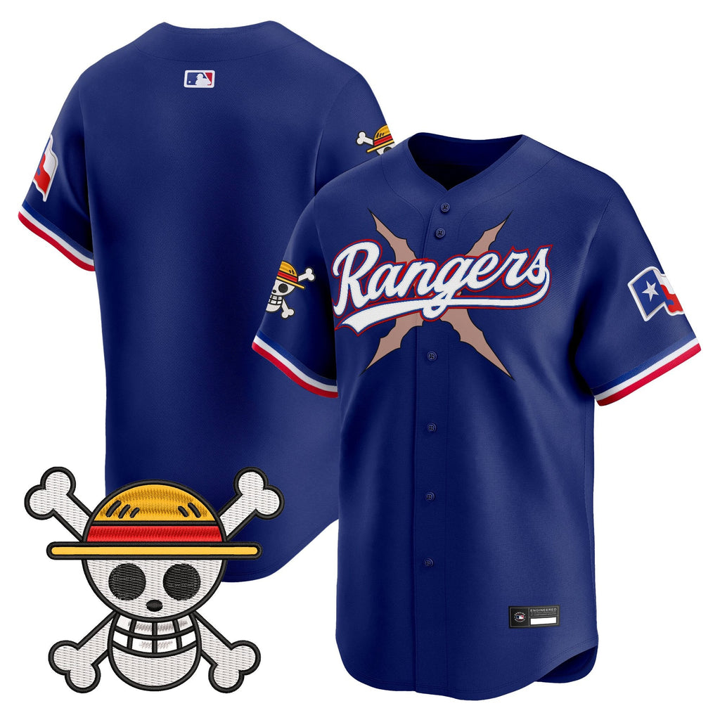 Men's Texas Rangers x One Piece Vapor Premier Limited Jersey - Stitched