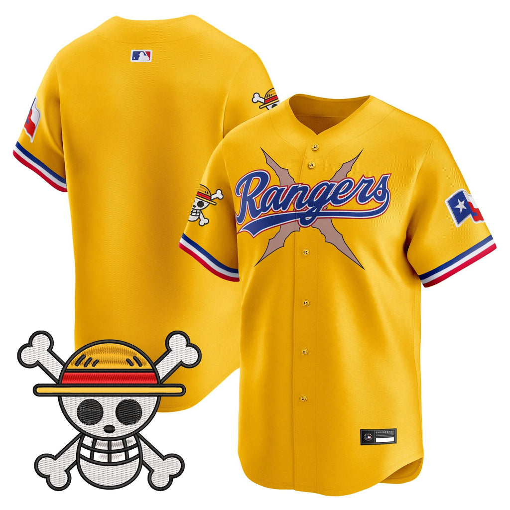 Men's Texas Rangers x One Piece Vapor Premier Limited Jersey - Stitched