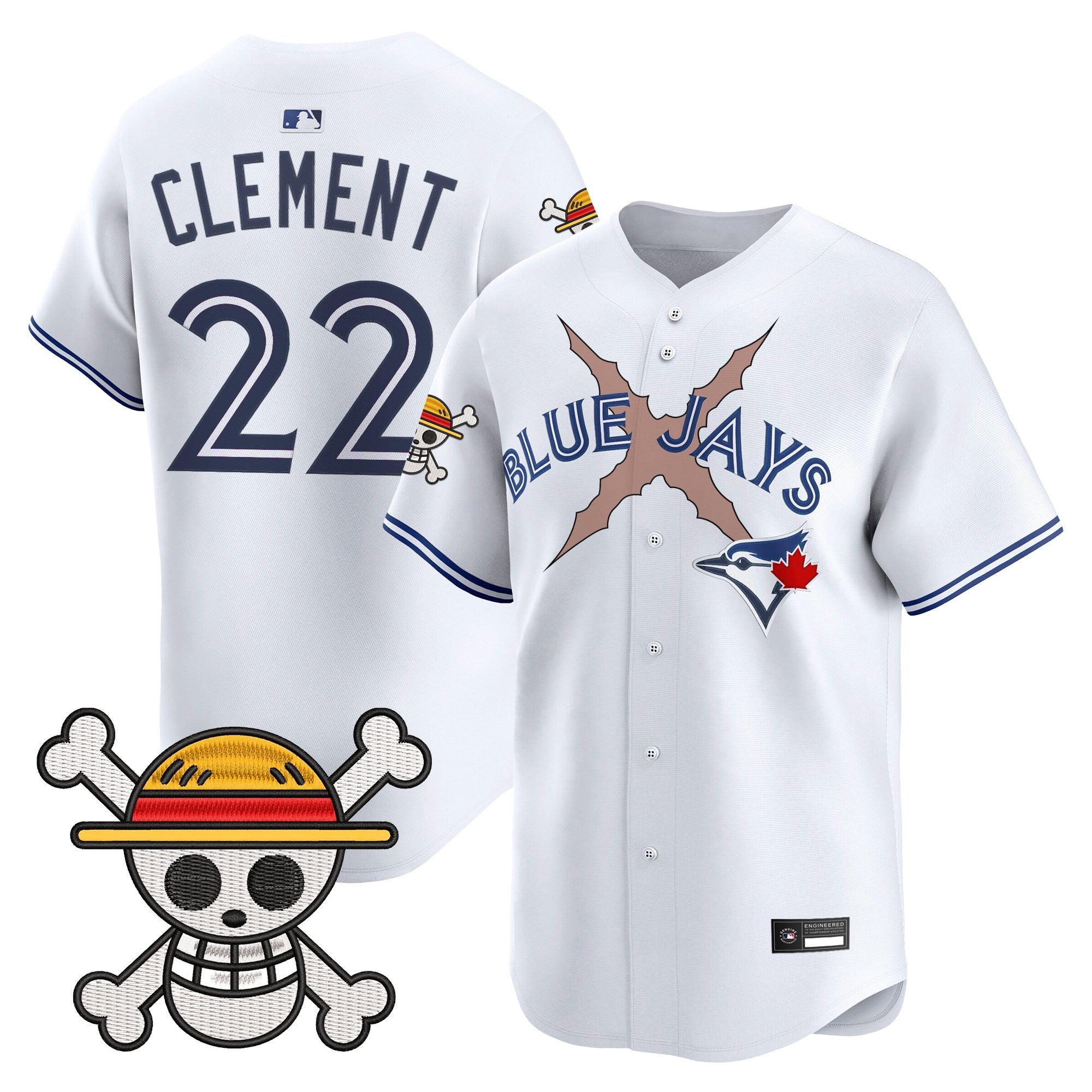 Men's Blue Jays x One Piece Vapor Premier Limited Jersey - Stitched