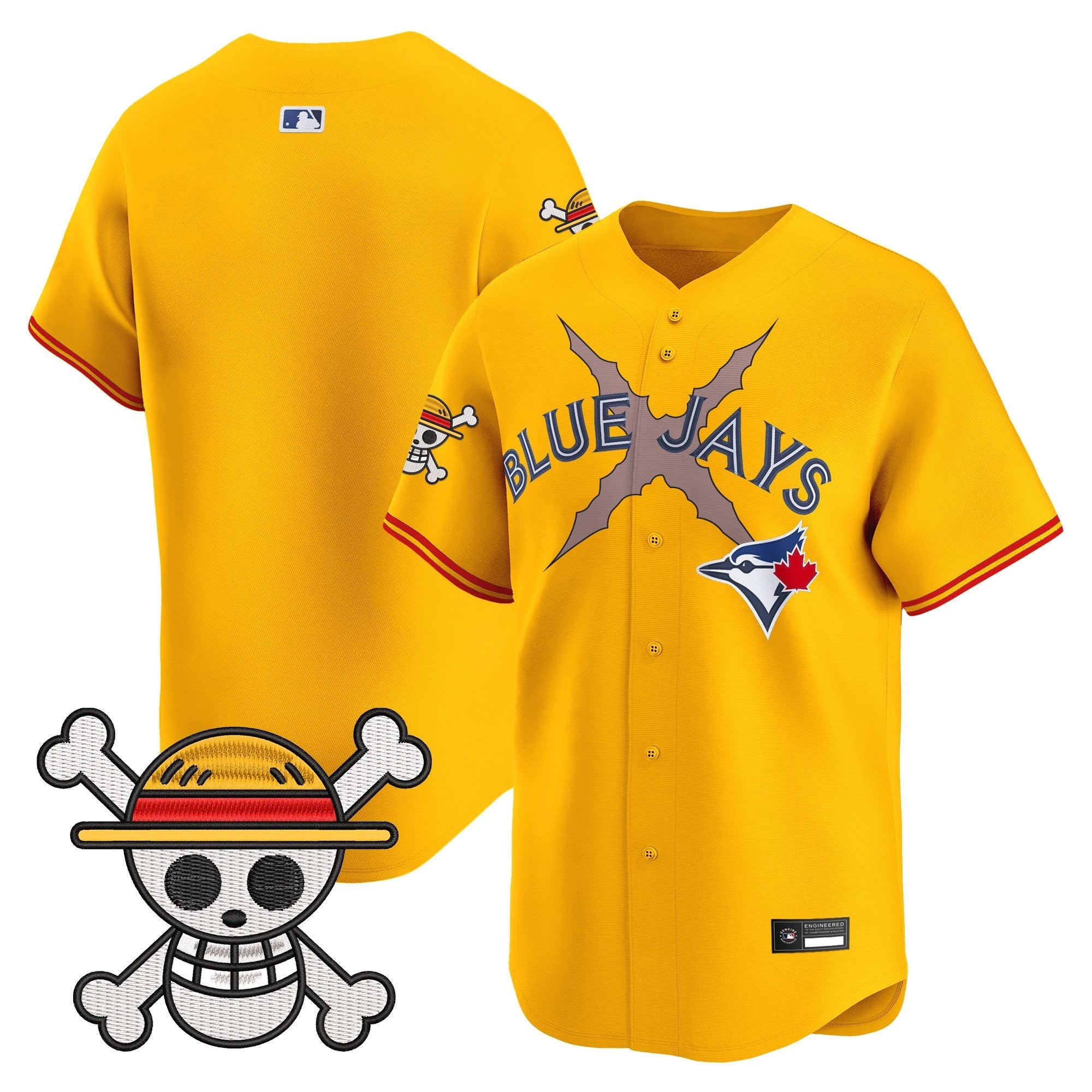 Men's Blue Jays x One Piece Vapor Premier Limited Jersey - Stitched