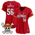 Women's Cincinnati Reds x One Piece Vapor Premier Limited Jersey - Stitched
