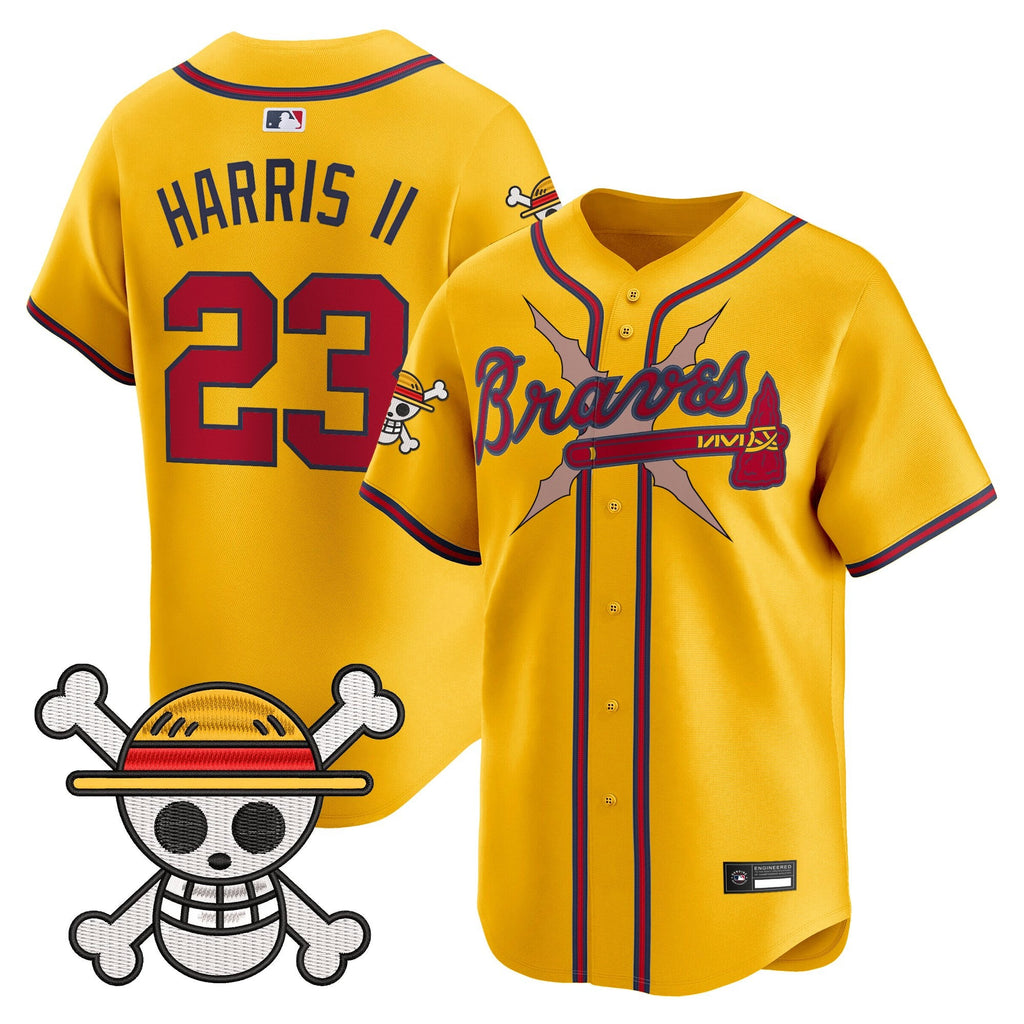 Men's Atlanta Braves x One Piece Vapor Premier Limited Jersey - Stitched