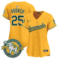 Women's Athletics 'Sacramento Edition' Vapor Premier Limited Jersey - 125th Anniversary Patch - All Stitched