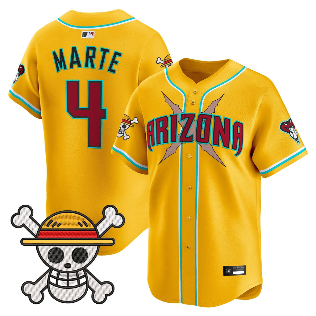 Men's Diamondbacks x One Piece Vapor Premier Limited Jersey - Stitched