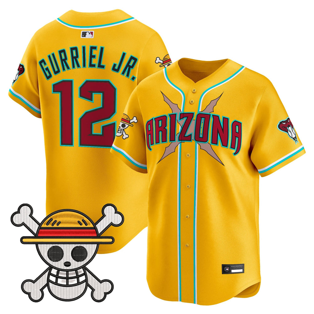 Men's Diamondbacks x One Piece Vapor Premier Limited Jersey - Stitched
