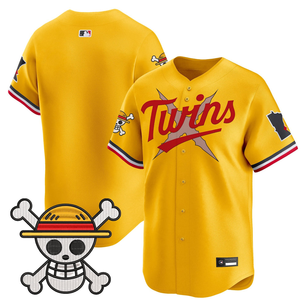 Men's Minnesota Twins x One Piece Vapor Premier Limited Jersey - Stitched