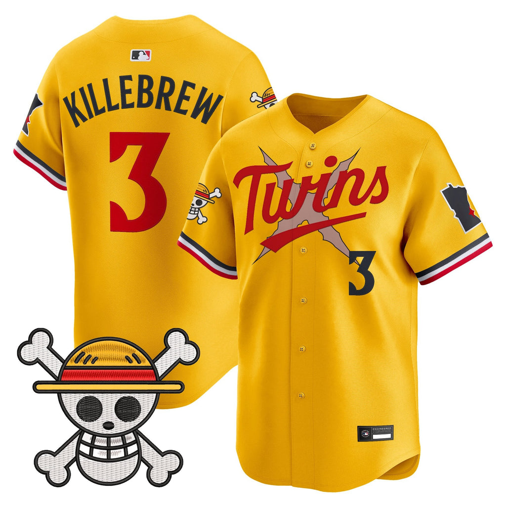 Men's Minnesota Twins x One Piece Vapor Premier Limited Jersey - Stitched