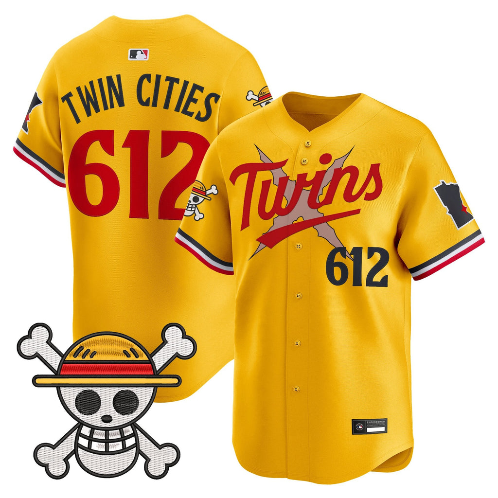 Men's Minnesota Twins x One Piece Vapor Premier Limited Jersey - Stitched