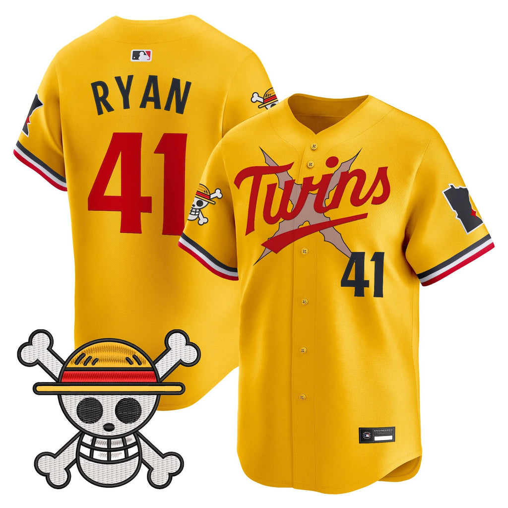 Men's Minnesota Twins x One Piece Vapor Premier Limited Jersey - Stitched
