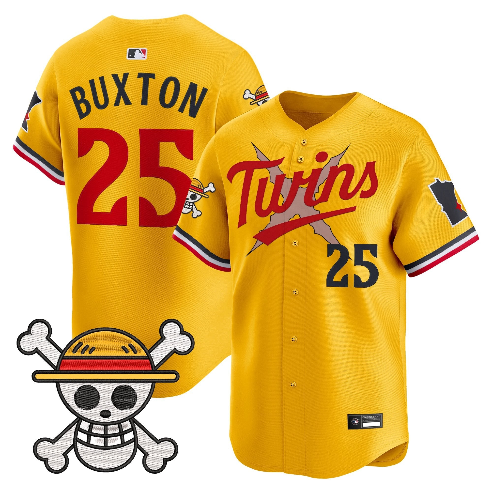 Men's Minnesota Twins x One Piece Vapor Premier Limited Jersey - Stitched