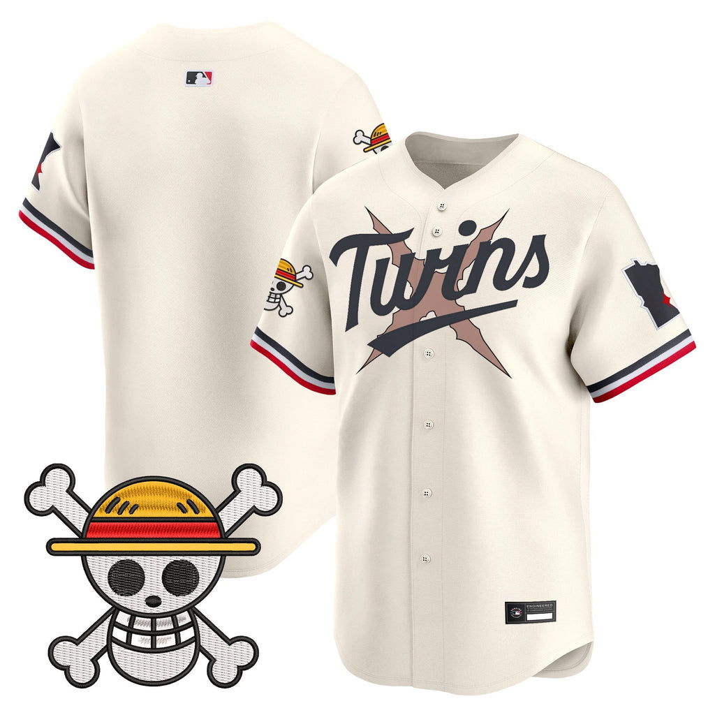 Men's Minnesota Twins x One Piece Vapor Premier Limited Jersey - Stitched