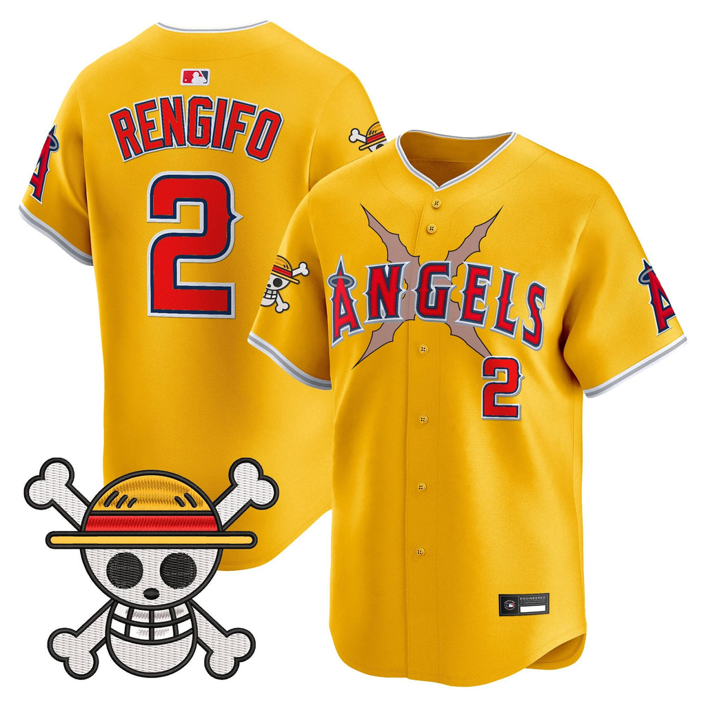 Men's Los Angeles Angels x One Piece Vapor Premier Limited Jersey - Stitched