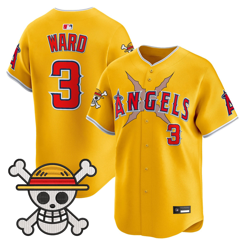 Men's Los Angeles Angels x One Piece Vapor Premier Limited Jersey - Stitched