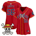 Women's Houston Astros x One Piece Vapor Premier Limited Jersey - Stitched