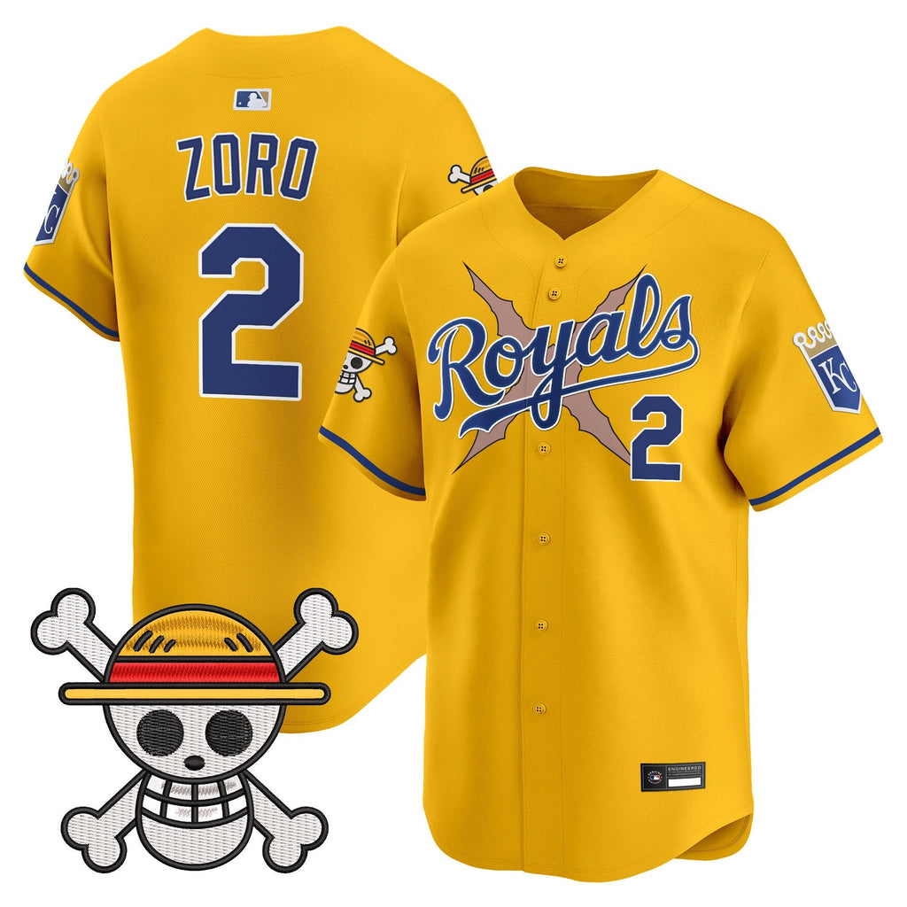 Men's Kansas City Royals x One Piece Vapor Premier Limited Jersey - Stitched
