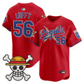 Men's Kansas City Royals x One Piece Vapor Premier Limited Jersey - Stitched