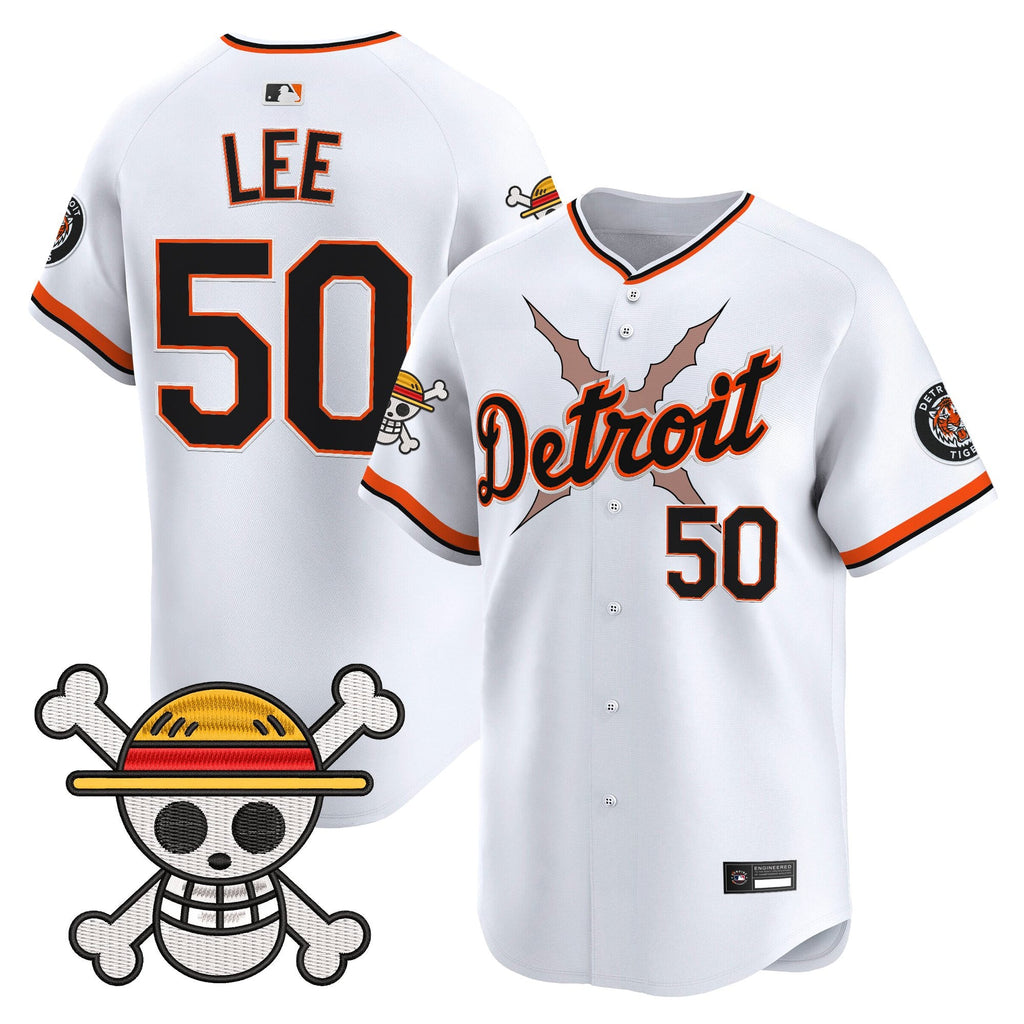 Men's Detroit Tigers x One Piece Vapor Premier Limited Jersey - Stitched