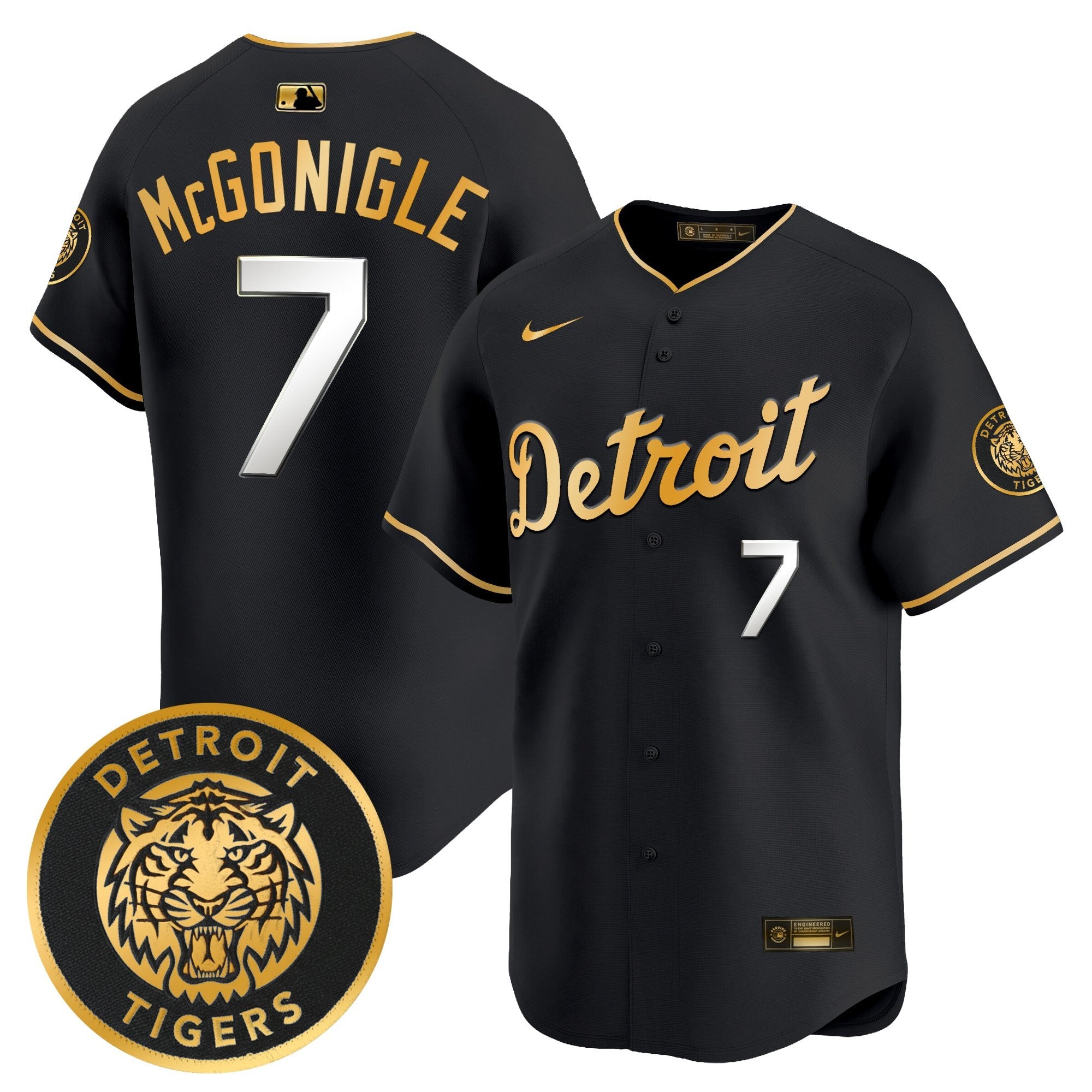 Men's Detroit Tigers 2026 Alternate Vapor Premier Limited Jersey - All Stitched